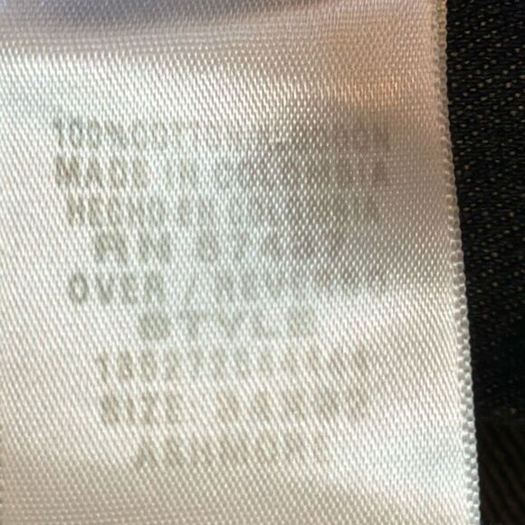 Ralph Lauren Mens Cut off Jean Shorts Jorts size 34 Denim rockabilly Country - Picture 6 of 8